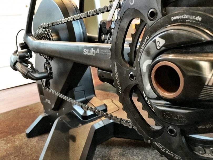 bike trainer with power meter