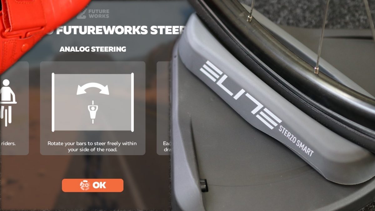 elite sterzo smart steering block